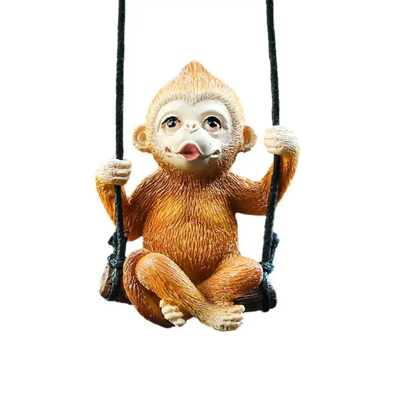 

Swinging Car Ornament Auto Dangle Accessories Car Swing Ornament Adjustable Car Dangle Accessories For Dashboard Desktop