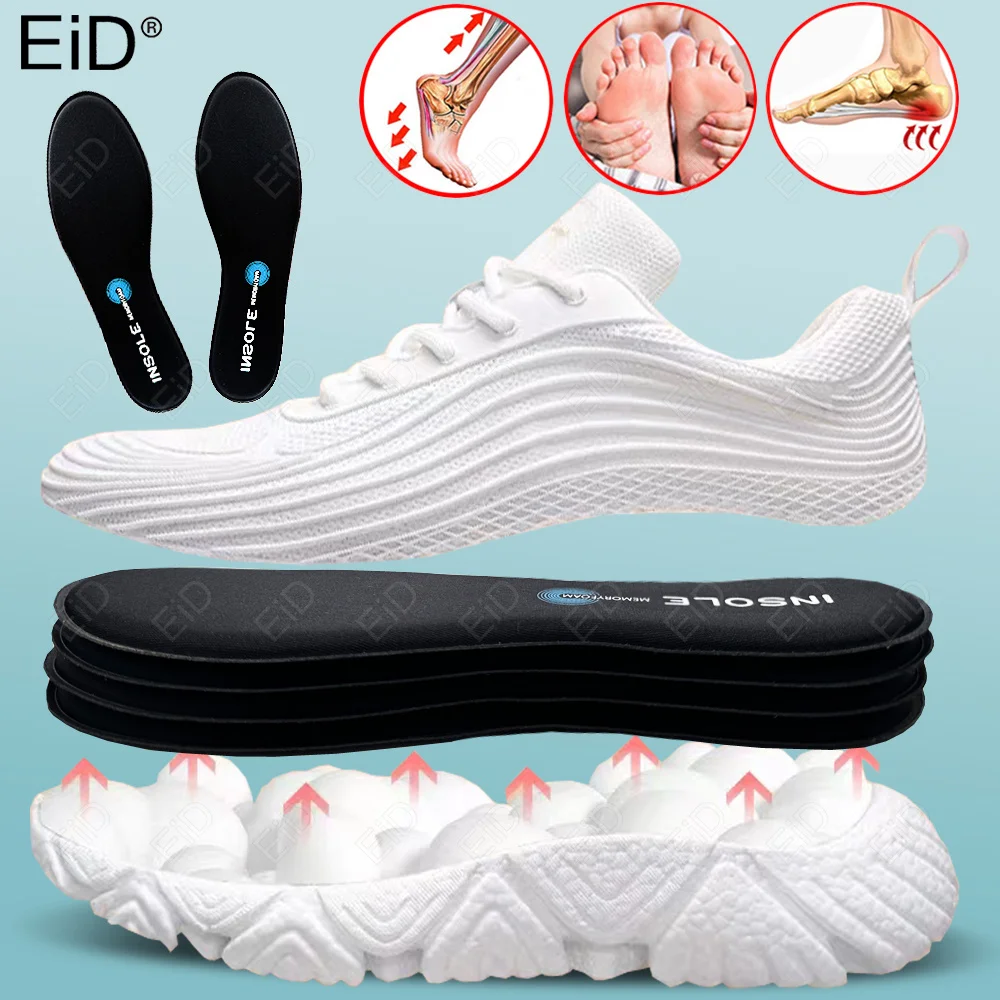 

EiD Memory Foam Sport Insoles Super Soft High Elasticity Shoe Pad Anti-pain Deodorant Cushion Arch Support Running Insole Unisex