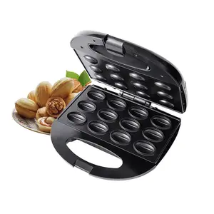 vente chaude 220v commerciale rotation hong kong oeuf gaufrier anti-bâton  bulle gaufre faisant la machine avec qq