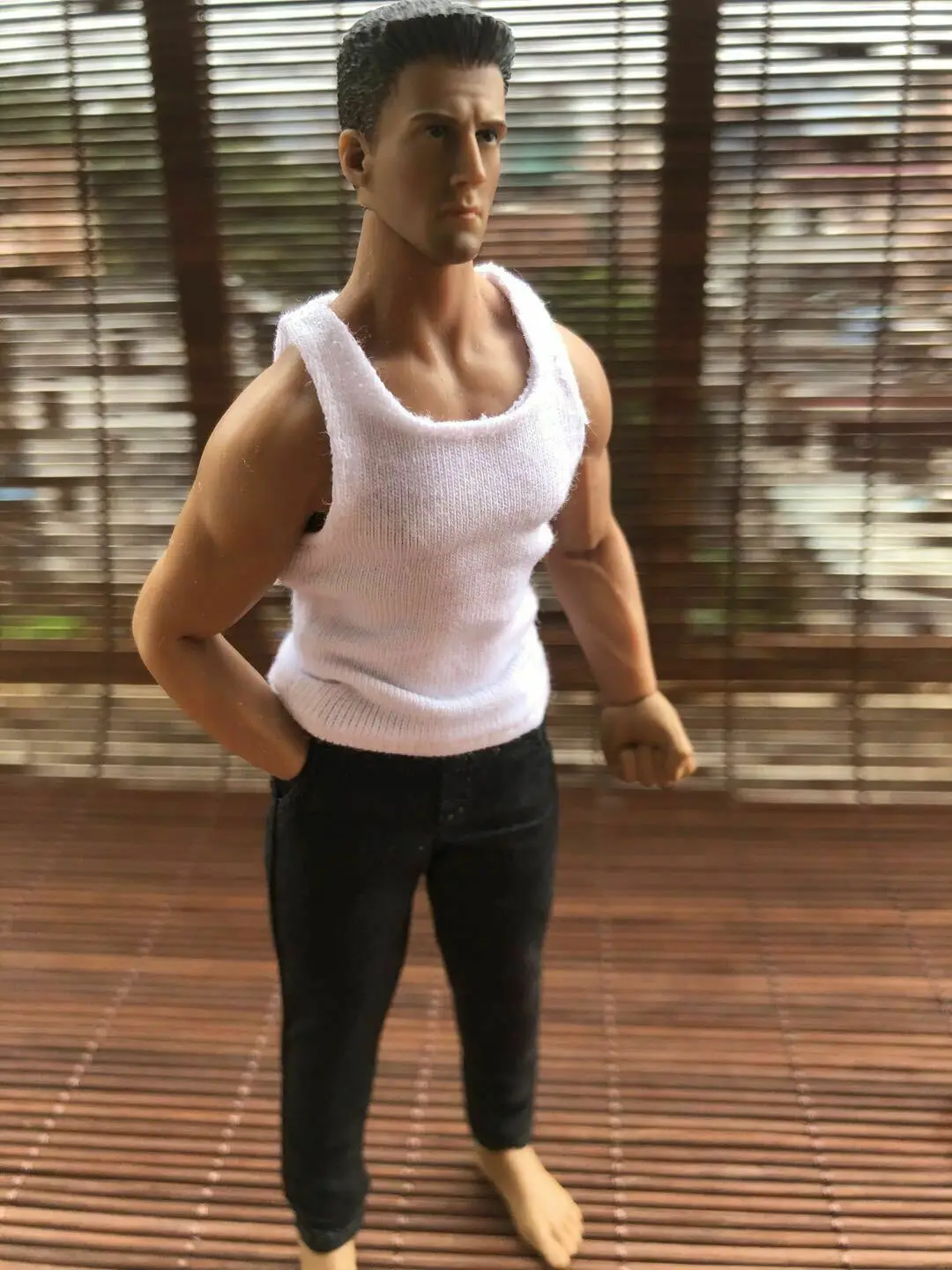 

Повседневные брюки и жилет, модель для куклы SHF DAM Body, 6 дюймов