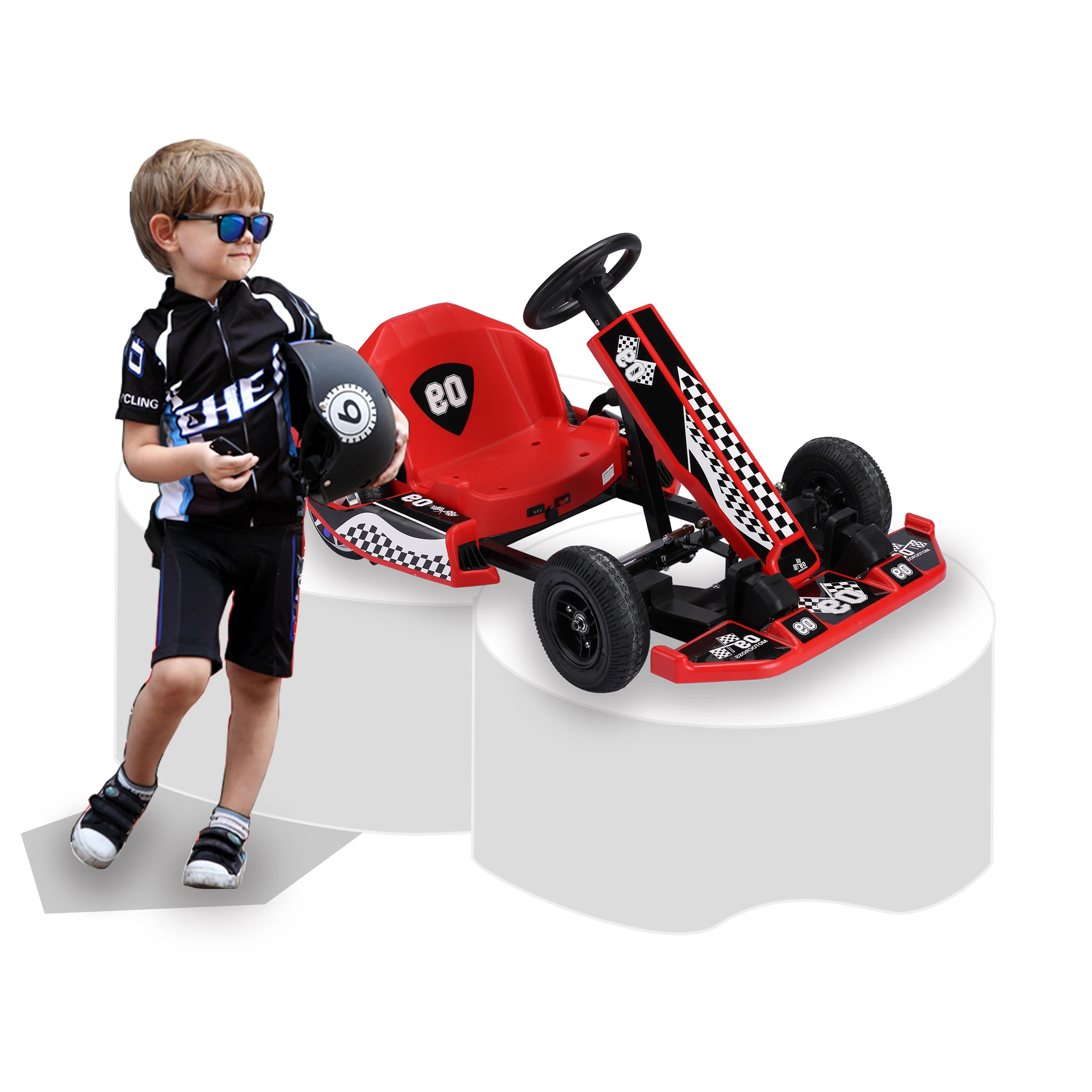 

2023 New DP-10 Battery Power Drift Go karts High Speed Cheap Go Kart Car Racing Games Go Karting For Children's Toy