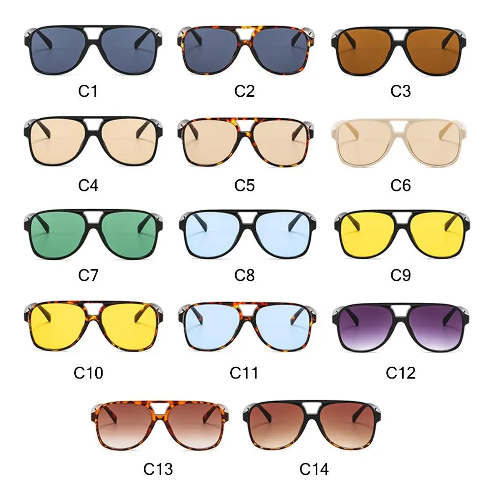 نظارة شمسية كلاسيكية كبيرة الحجم للرجال والنساء ،...