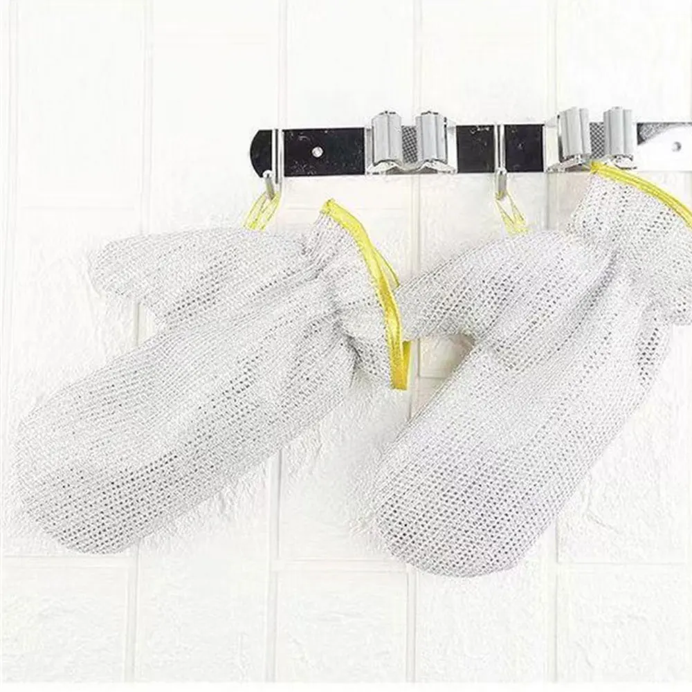 Wire Dishwashing Rags - Multipurpose Wire Miracle Cleaning Cloths