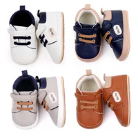 Fashion Baby Shoes Children Sports Shoes For Boys Soft Flats Baby Toddler First Walkers Rubber Bottom Casual Infant Shoes 0-18M 1