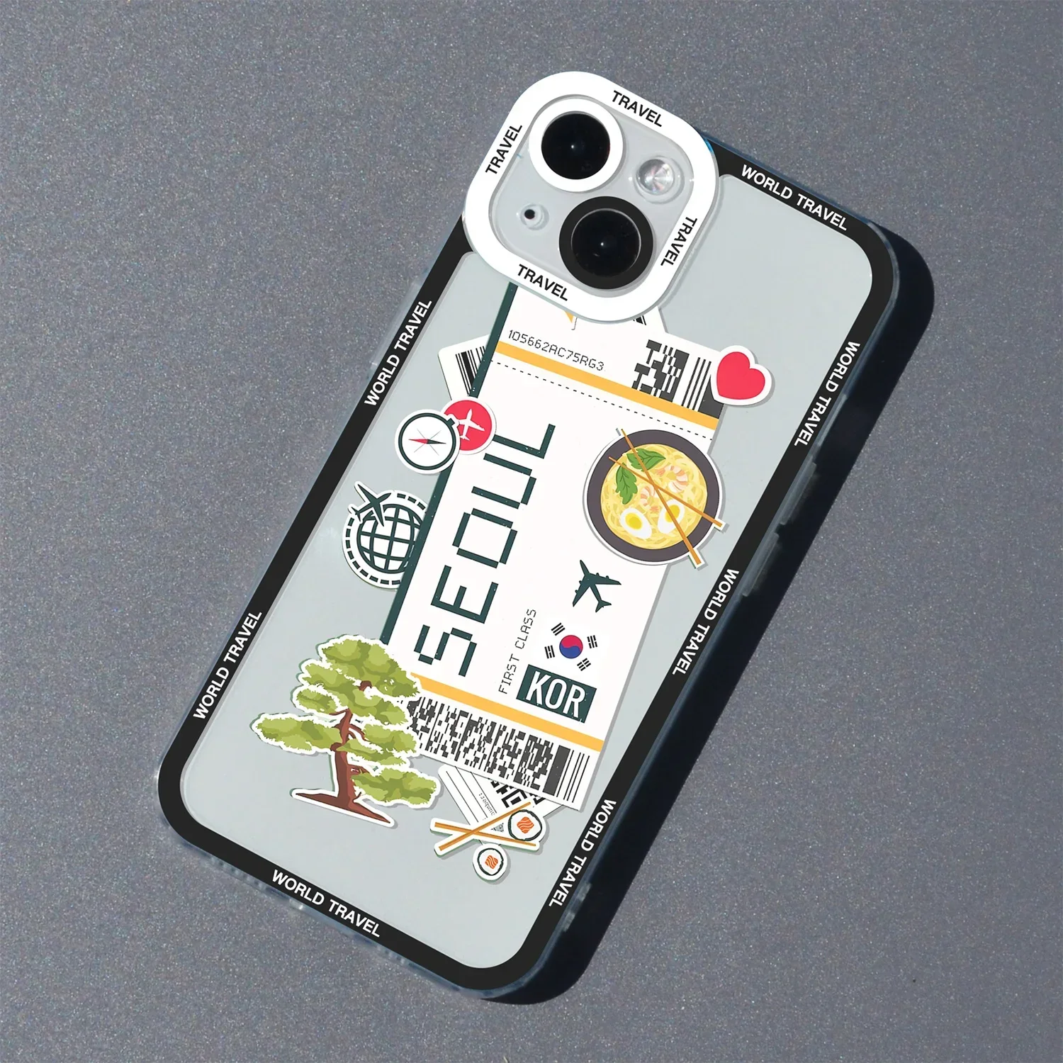 thumbnail image 1 of Funda de teléfono de silicona para iPhone, cubierta suave de viaje de Ciudad Mundial, Tokio, Londres, Nueva York, 16, 15, 14, 13, 12, 11 Pro Max Mini Plus, 1 of 5