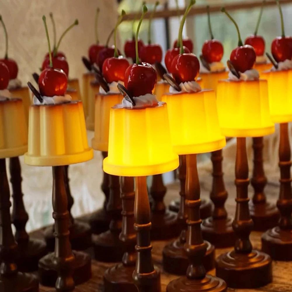 ضوء ليلي للبودنج القديم، ضوء ديكور سطح المكتب، مصب...