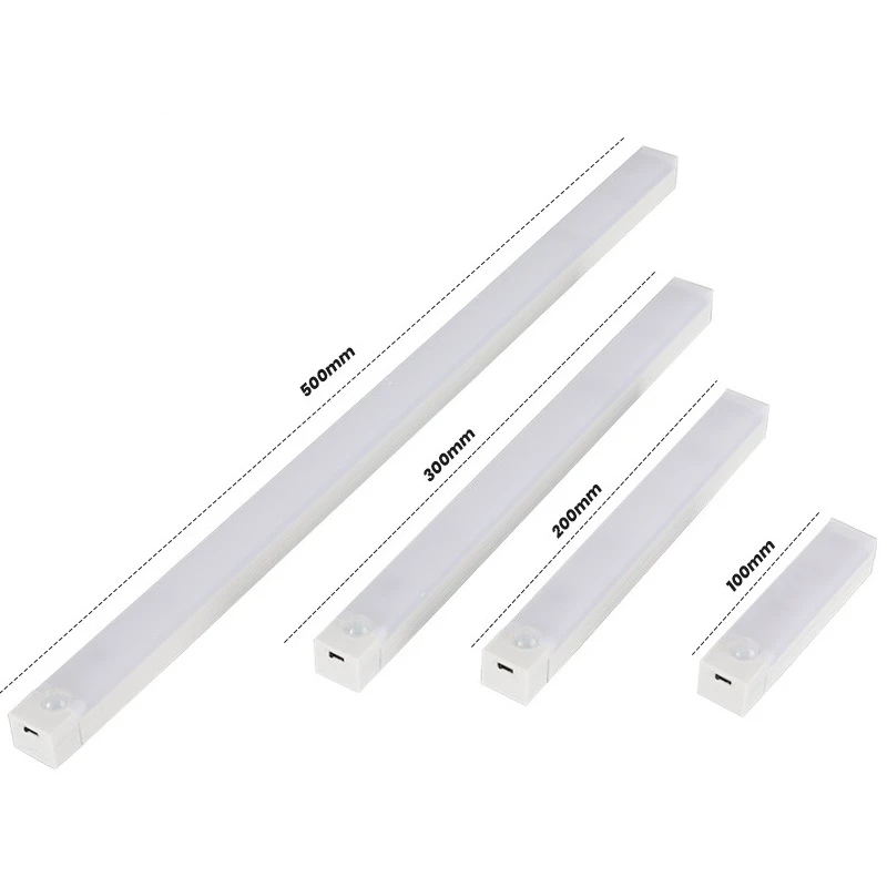 Motion Sensor Light,LED Light,LED Cabinet Light PIR Motion Sensor LED Cabinet Bar Light USB Rechargeable Wireless Portable Induction Lamp Bedroom Decor Detector Night