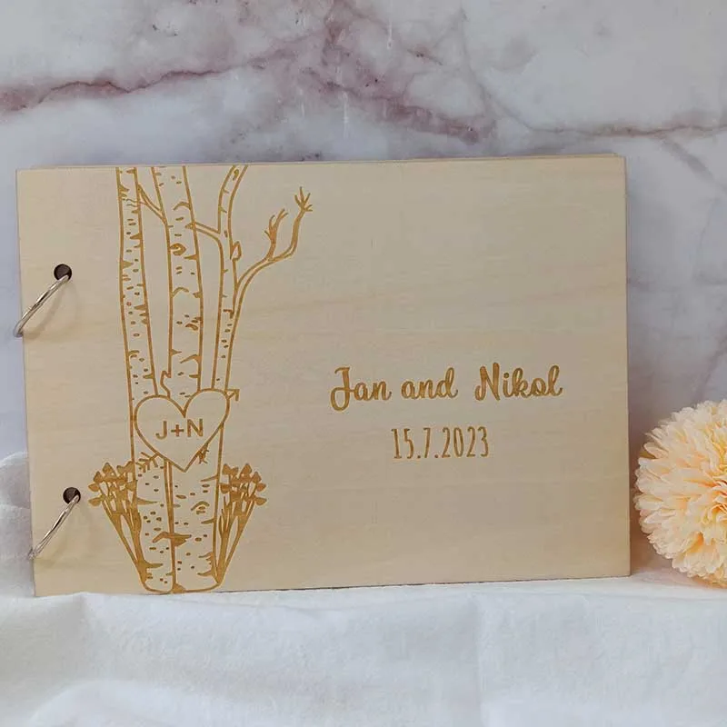 Tree Guest Book,Personalized State Wedding Guestbook,Rustic Wedding Guest Book, Custom Wedding Album Guest Book Photo