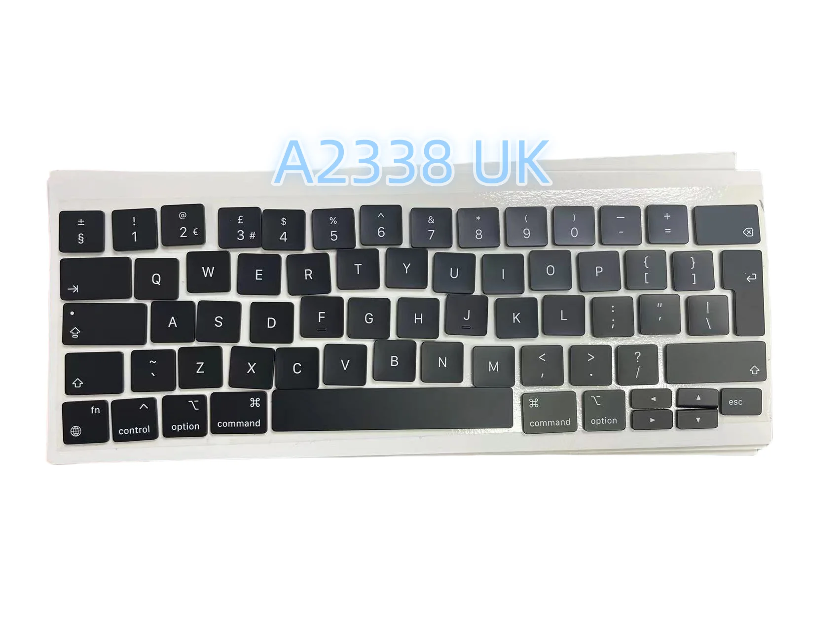 OLVINS UK Tastatur Für MacBook Pro Air 13" M1 A2338 - Englische Tastatur Ersatz