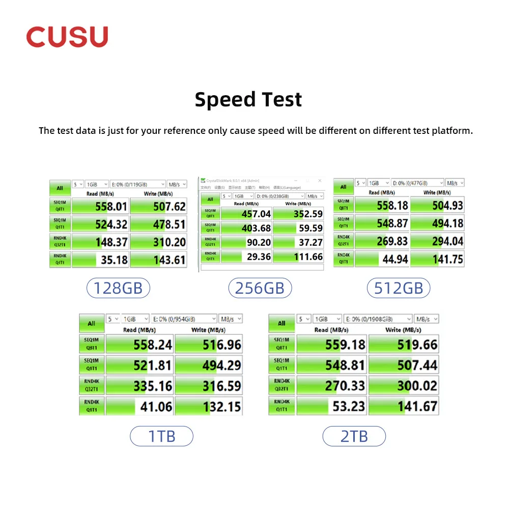 Cusu 128gb 256gb 512gb 1tb SSD 2tb SSD hdd 2.5 SATA3 SATA 3D