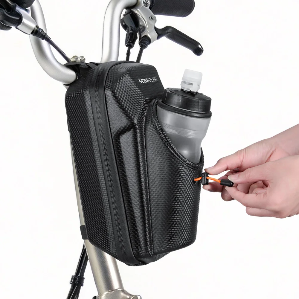 NEWBOLER 3L/5L Elektroroller-Tasche, Zubehör für Elektrofahrzeuge, Tasche mit Wasserflaschentasche, wasserdichte Roller-Fronttasche, Fahrradtasche – Detail 19