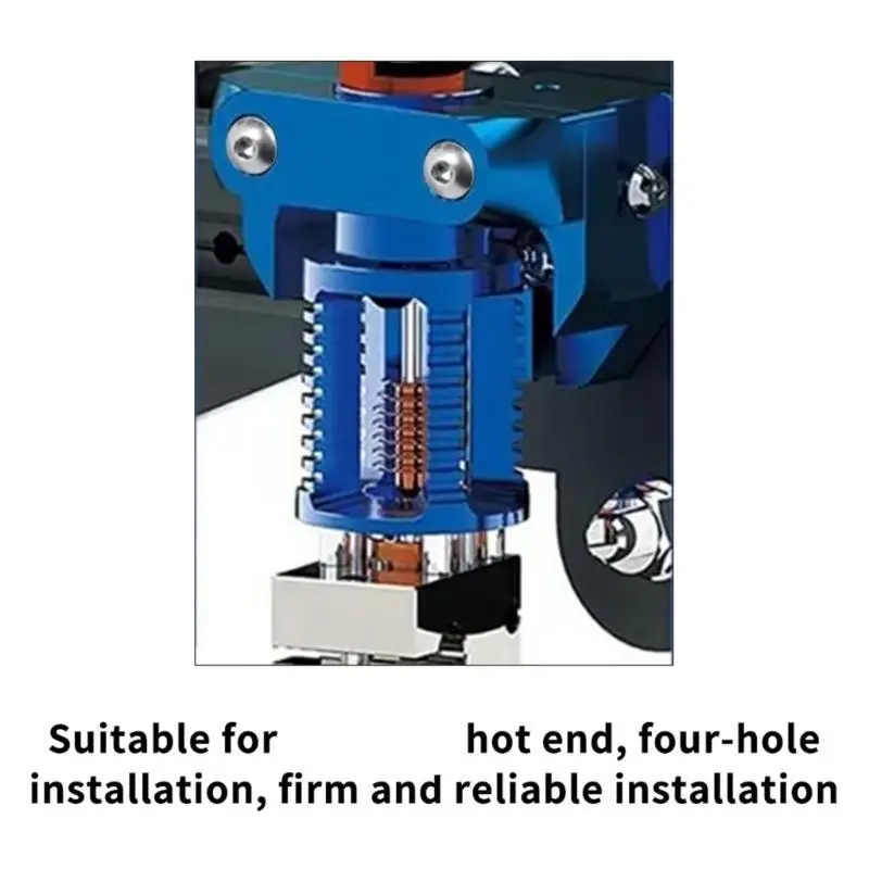 652f Advanced Cooling -Drucker Extruder -Rahmenhalter Metall Hotend -Klammer für verschiedene beliebte Modelle – Detail 8
