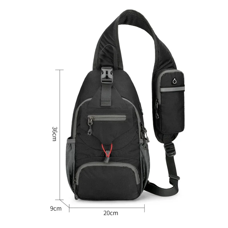 Anti-Theft Waterproof Shoulder Backpack Sling Chest Crossbody Bag Cover Pack Rucksack Bicycle Sport Carry on Weekender Bag