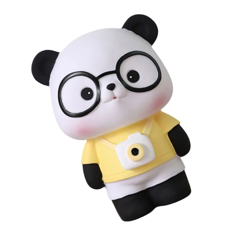 Antidrops Money Storage Case Automatic Coin Collection Box Panda Coin Saving Jar 3