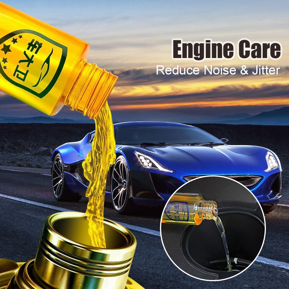 Professional Engine Care Reduce Noise Jitter Anti-wear Agent Gas Oil Fuel Cleaner Car For Bmw Tesla VW Benz Wash Maintenance