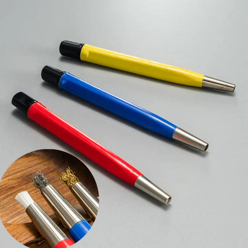 1pc Watch Jewelry Cleaning Pen Fiberglass Scratch Brush Pen Rust Stain Remover Pen Jewelry Electronic Components Repair Tool image 1