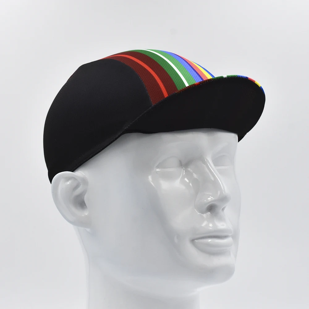 Retro Quick Dry Polyester Cycling Caps Breathable Outdoor Sports Road Bicycle Hats Gorra Ciclismo 3