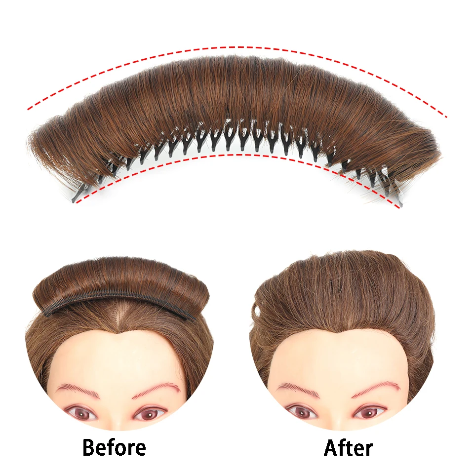 Fluffy Princess Styling Increased Hair Pad Invisible Fluffy Volume Lift Hair Clip Bun Women Accessories hair pad wig cushion