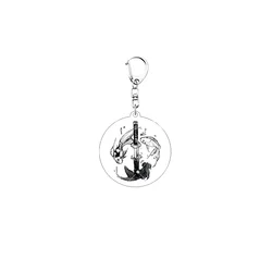 Adorable Anime Keychain | Cute Kawaii Keyring & Travel Bag Pendant | Fun Personal Accessories & Party Gift - 6 cm (5)