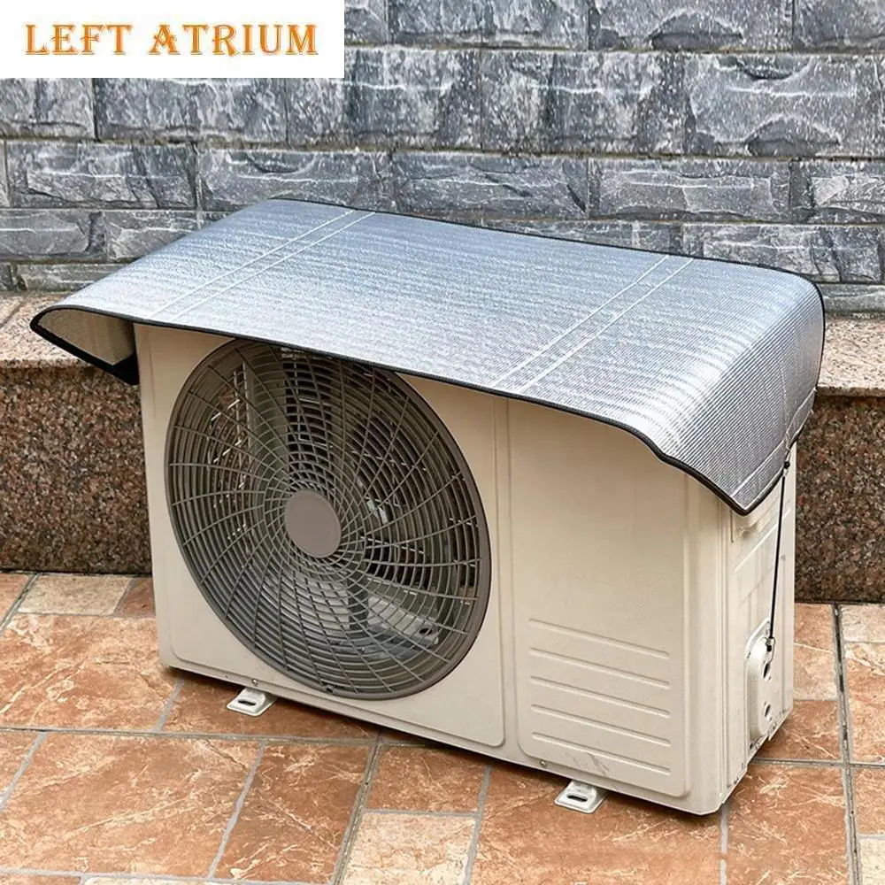Air conditioner outer cover Outdoor Energy Saving Rainproof Cover  Air Conditioner Waterproof Dust Cover AC Unit Covers Air - 5