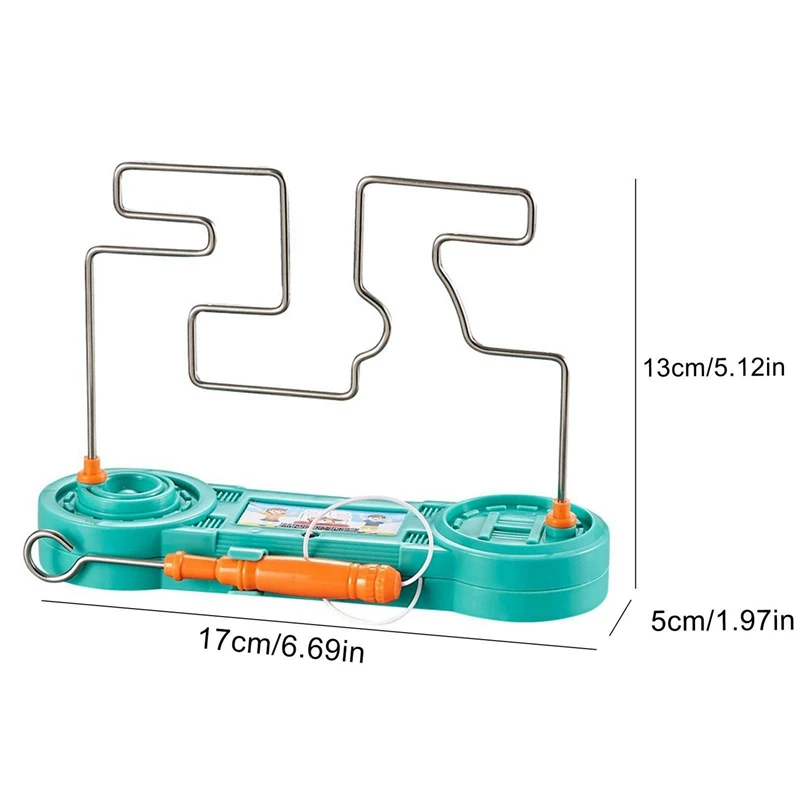 Bump Maze Toy Electric Dont Buzz The Wire Game Classic Tabletop Puzzle Game Retro Toys For Family Gathering 4