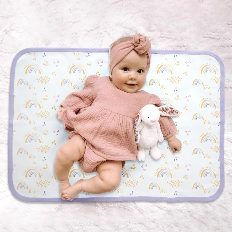 Baby Diaper Pad Cotton Infant Skin Moisture Absorption Multi-functional Mattress Newborn Washable Warm Bedding Care Cushion