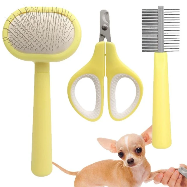 PetGroomer 3 en 1: Cepillo, Quitapelos y Masajeador para Mascotas 