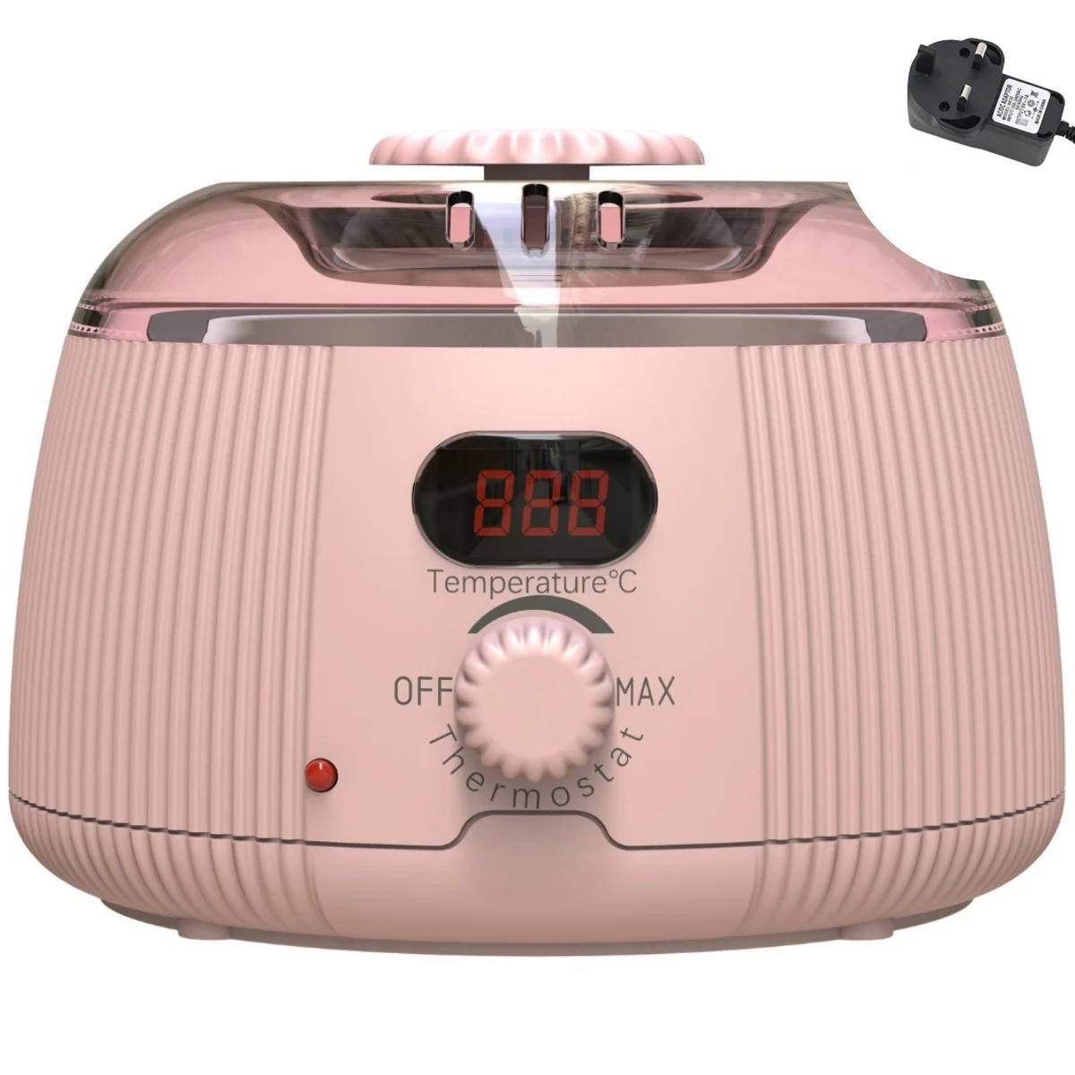 Waxing Machine 1PC Melt WaxerBeauty Wax Bean WarmerDouble Inner PotTear & Tear UnderarmsLegsFaceLimbsHair Removal Paste