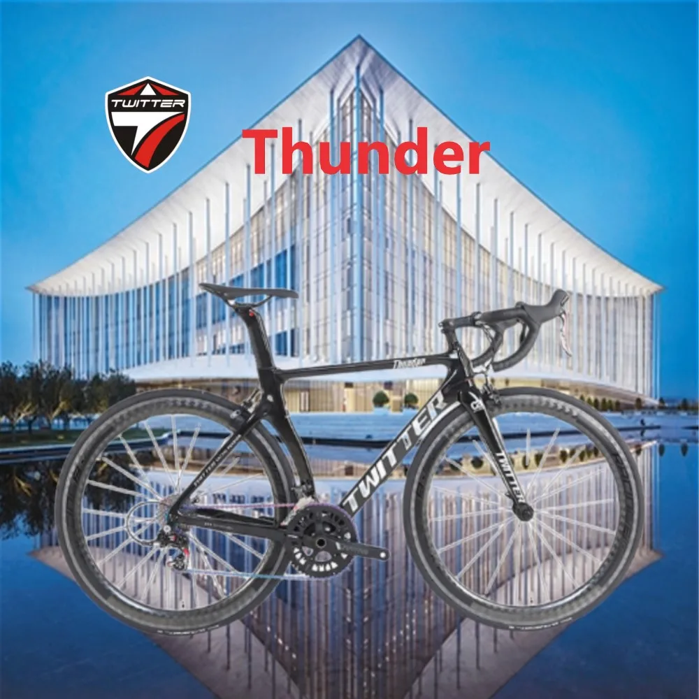 Twitter Vendite Dirette In Fabbrica Thunder Rs-22S Doubl C-Brake 700C Gravel Bike Bicycle Carbon Bicycle Carbon Bike T800 Muslimah