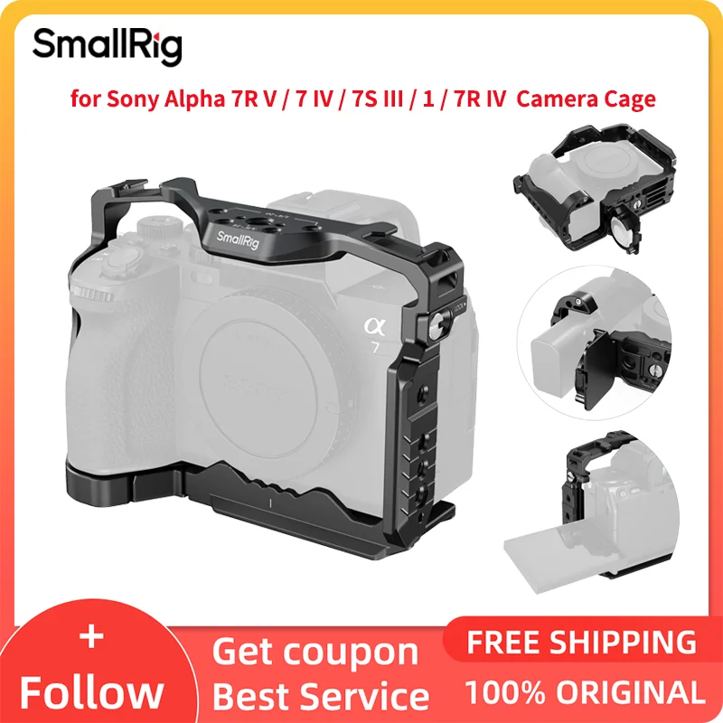 SmallRig 5583 Camera Cage for Sony Alpha 7R V /7 IV /7S III /1 /7R