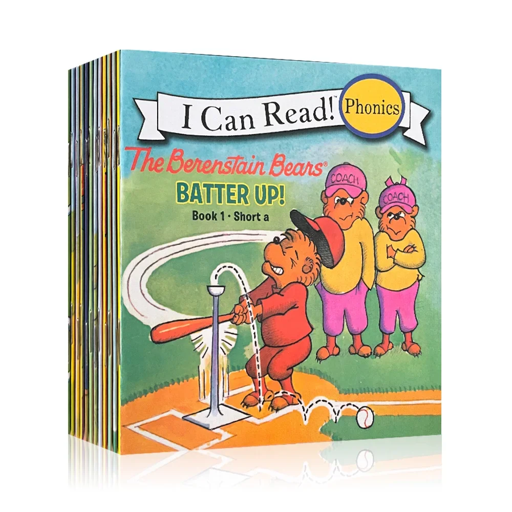 12books/set I Can Read Phonics Pink Alicious My Very First Picture Books English Book for Children Kids Baby Pocket Story Book 4