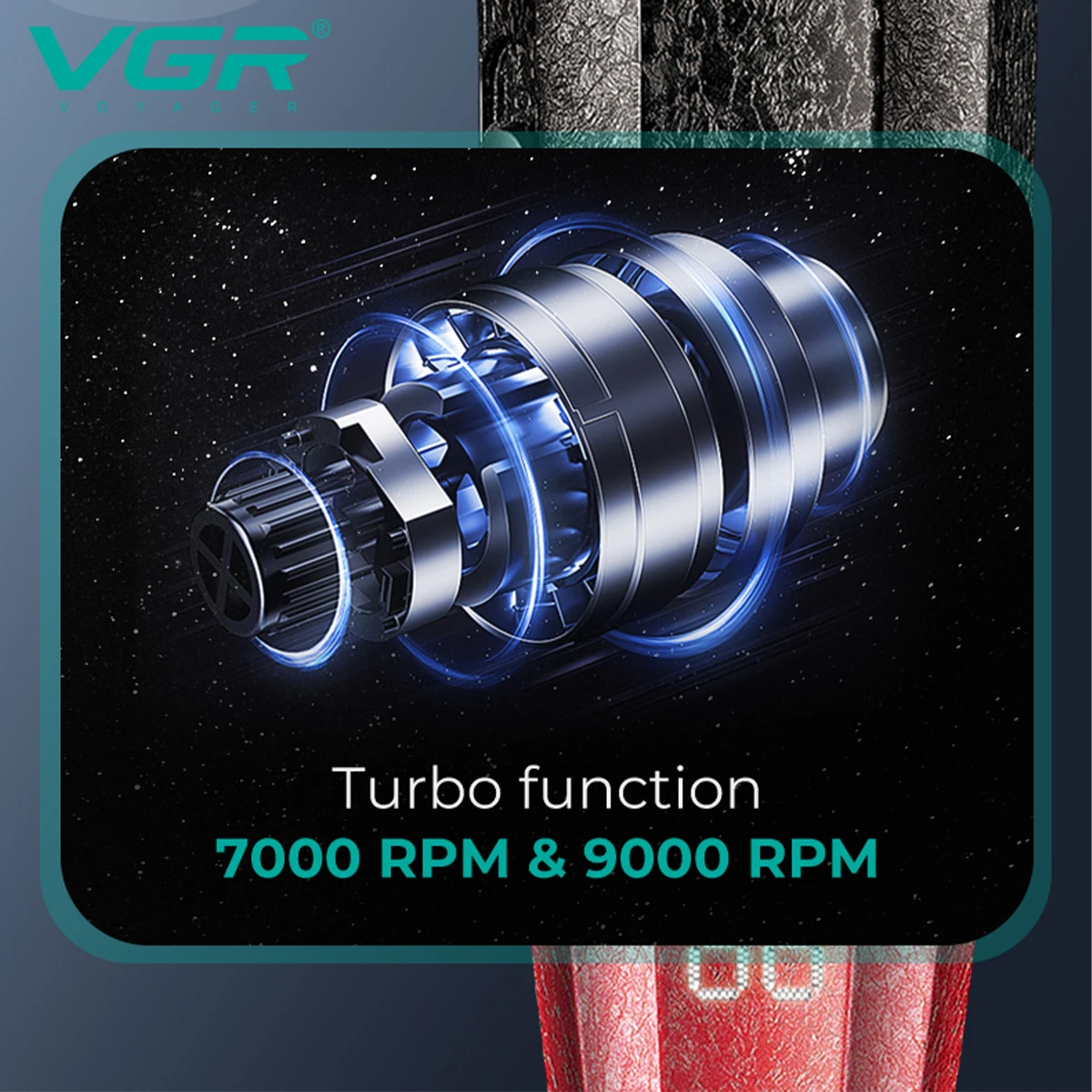 VGR ماكينة قص الشعر ماكينة قص الشعر الاحترافية ماك...