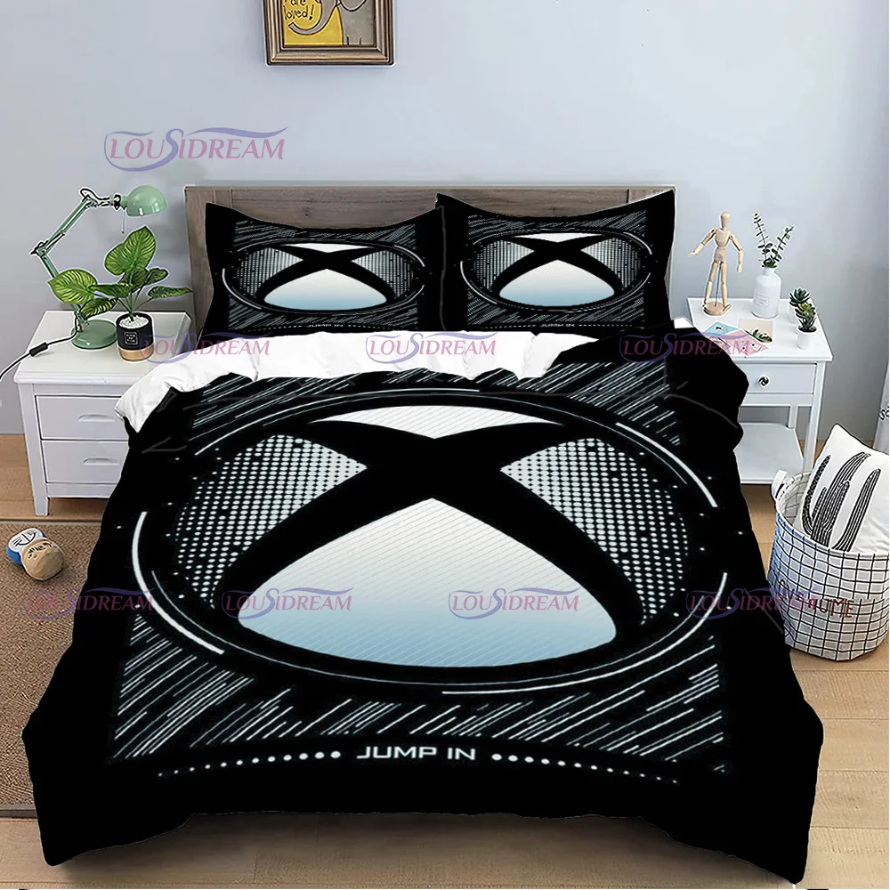 

Gameing Bedding Set Children Boys Duvet Cover Set Comforter Bedding Quilt Cover with Pillowcase Kids Bedding Set Twin Queen King
