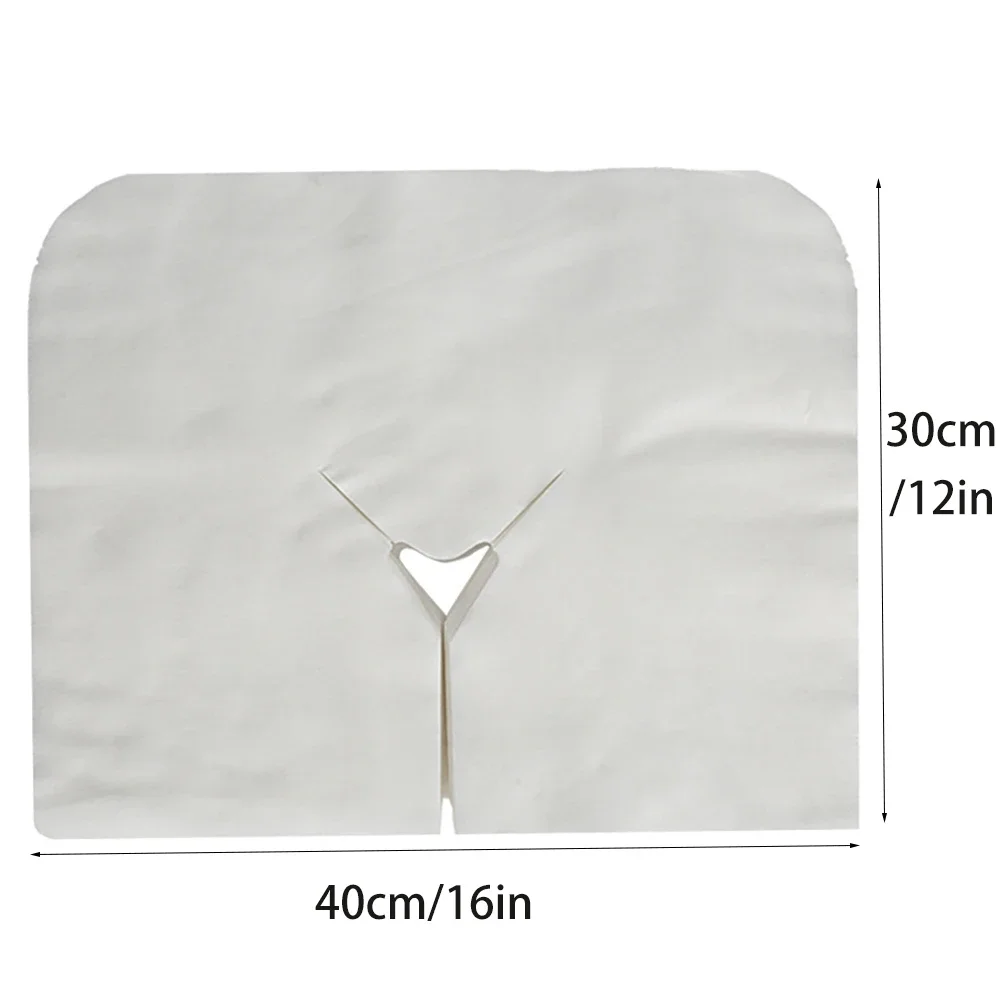 100Pcs SPA Face Massage Pad Beauty Salon Massage Headrest Pad Disposable Non-Woven Fabric Pillow Towel Cover Face Skin Care Tool - Image 6