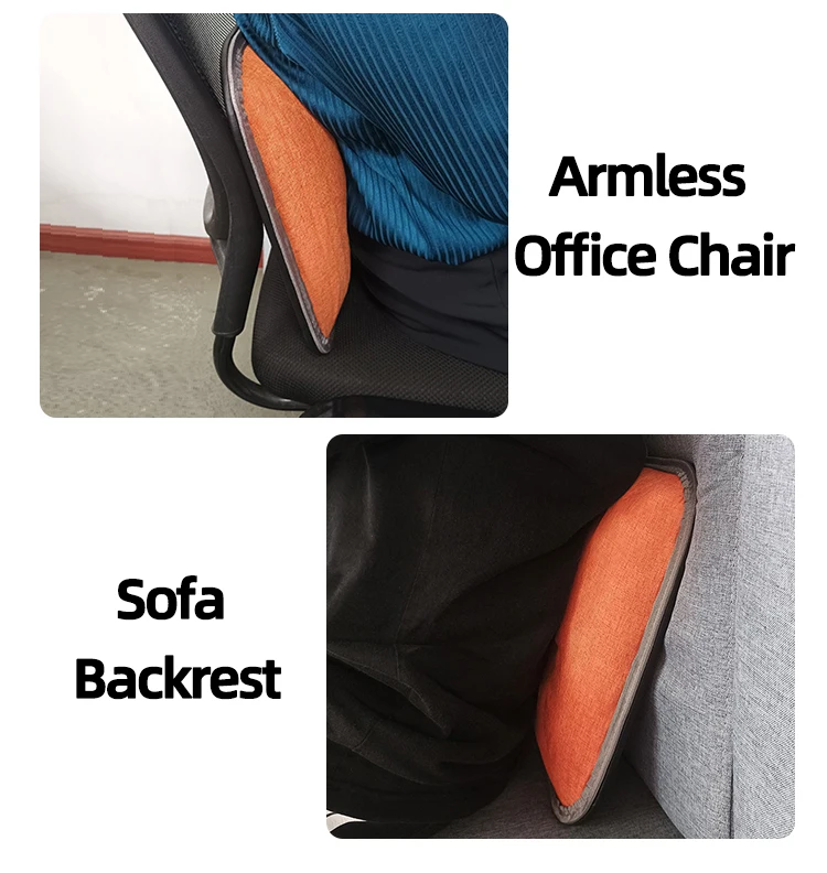 Mumucc's Laptop Desk With Lumbar Support & Accessories, Including A Detachable Tabletop, A Cushion Filled With Foam Particles