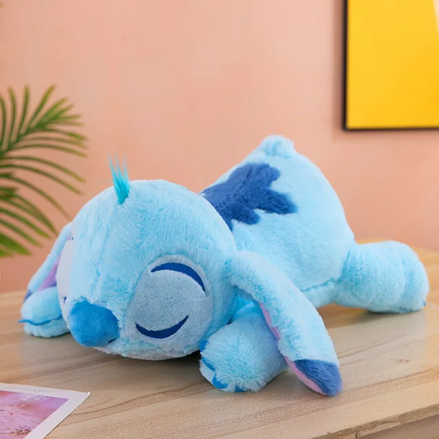 55cm Disney Lilo And Stitch Plush Toy Anime Cute Kawaii Kids Dolls Stuff Animal Children'S Toys Plushie Gift Sofa Stuffed Pillow