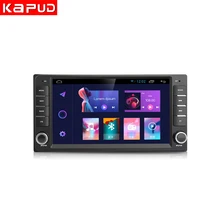  Kapud Android 11 Car Radio 7' For Toyota Rav4/Hilux/Camry/Corolla/Terios/Aqua/Vish CarPlay AUTO 8Core DSP GPS WIFI 4G SWC BT 