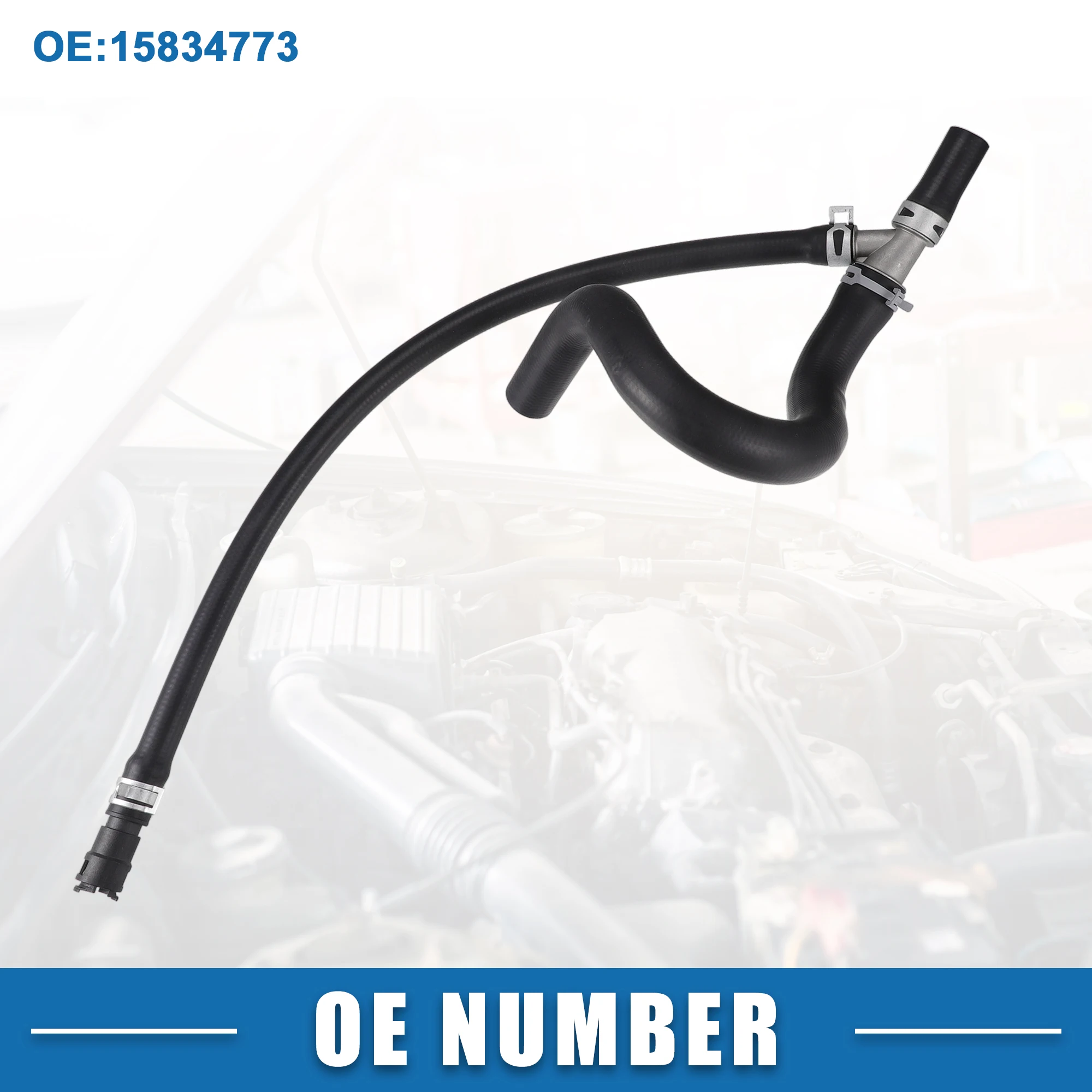 HVAC Engine Heater Inlet Hose Assembly 22884219 15200960 For Cadillac Escalade For Chevrolet