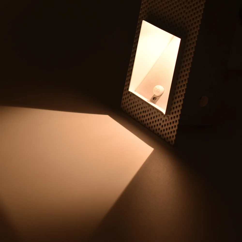Sleek Wall Lamp with PIR Motion Sensor - Indoor Staircase & Corridor Footlight