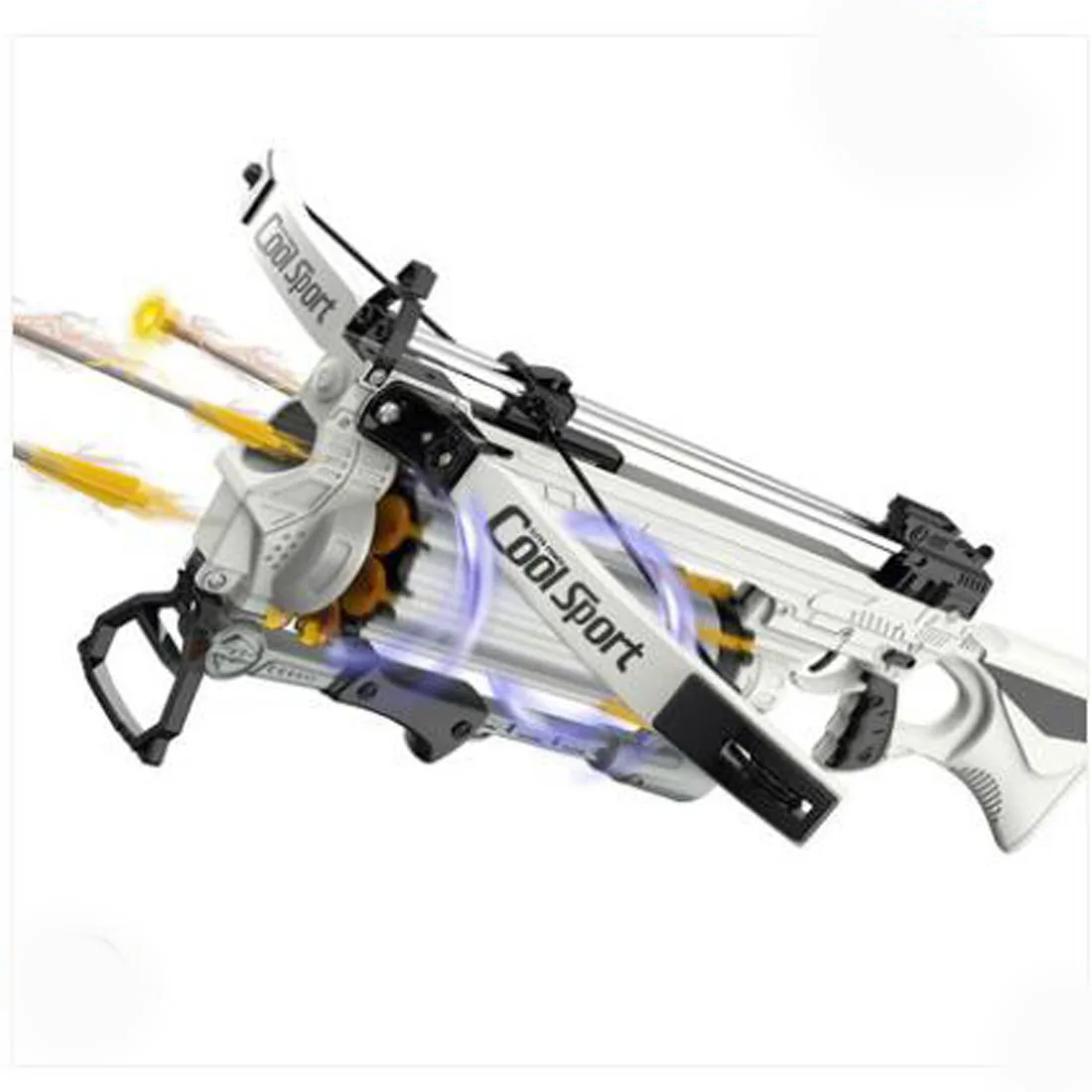 Eight rounds of bows and arrows, catapult shooting, crossbow gun, Zhuge