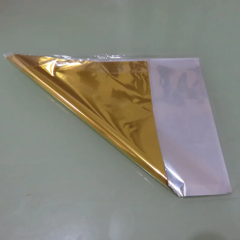 50 Pcs 20x29Cm A4 핫 스탬핑 포일 종이 라미네이터 라미네이팅 전송 레이저 프린터 명함 골드 실버 그린 레드 블루