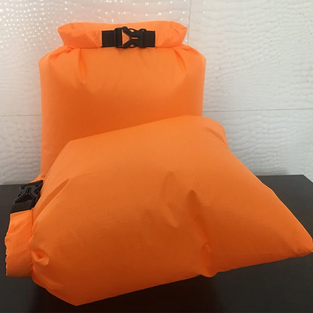 5Pcs 방수 드라이 백 세트 휴대용 래프팅 업스트림 드리프팅 야외 보관 파우치 S M L Xl Xxl 카약 캠핑 보트 타기용
