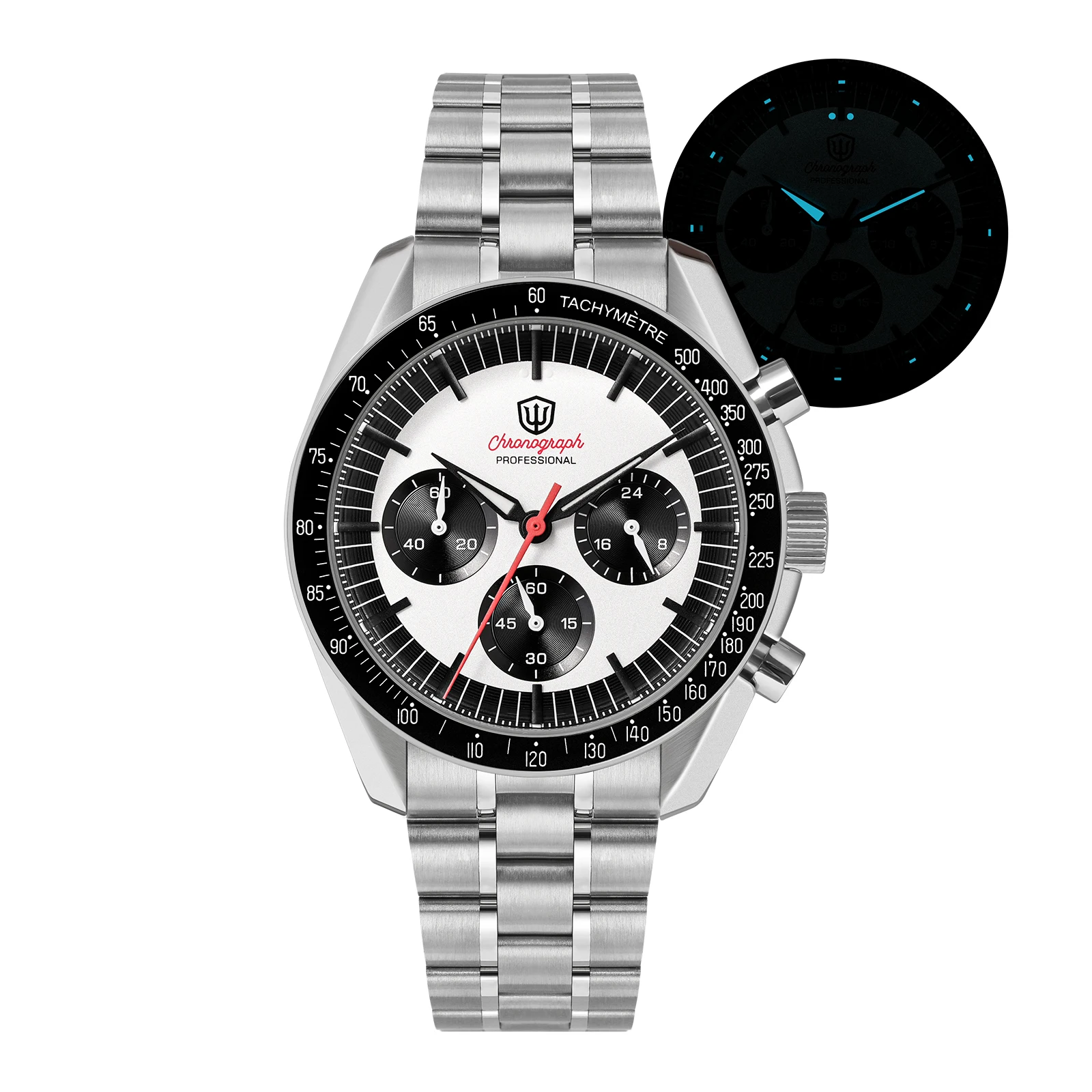 Watchdives WD1863 クロノグラフウォッチ VK63 スイープセコンド