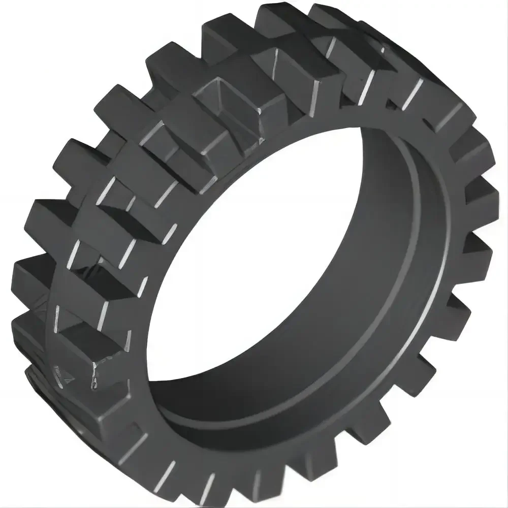 

Wheel Building Blocks with Split Axle Hole for Children, Replaceable Tire Parts, Toys Gift, 3482, 2346, 3483, 3634, 61254, 1Pc