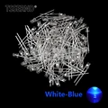 100pcs White-Blue