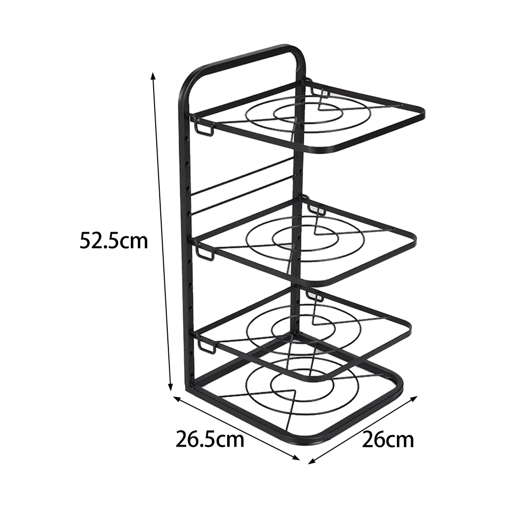 Kitchen Pot Pan Organizer Rack Adjustable Cookware Holder Stand: 3 - 5 Days Free Delivery Only UK