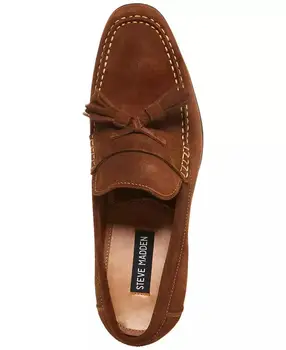 Steve Madden | Men's Galileo Tassel Suede Dress Loafer 6