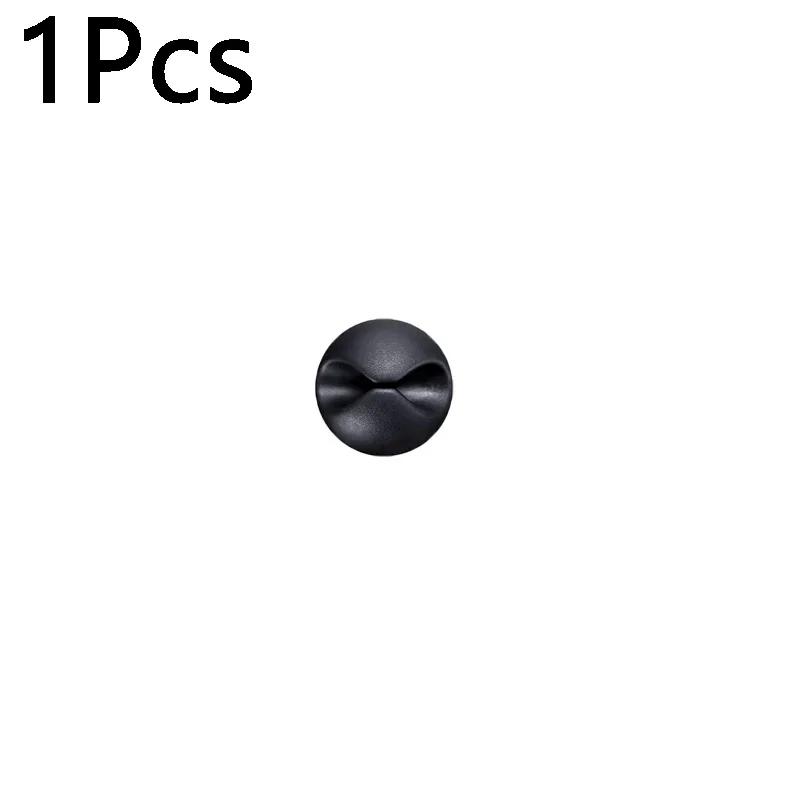 Clip per cavi adesivi Organizzatore per cavi in silicone Cavo di ricarica da parete per desktop Linea per auricolari Gestione del mouse Supporti per cavi dati USB  21
