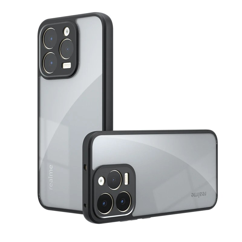Translucent Shockproof Matte Back Phone Case - Anti-Knock Design