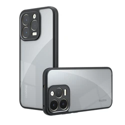 Translucent Shockproof Matte Back Phone Case - Anti - Knock Design for Realme 15T (White)